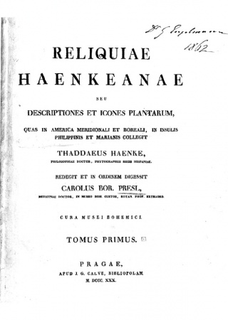 Reliquiae Haenkeanae