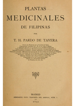 Plantas medicinales de Filipinas